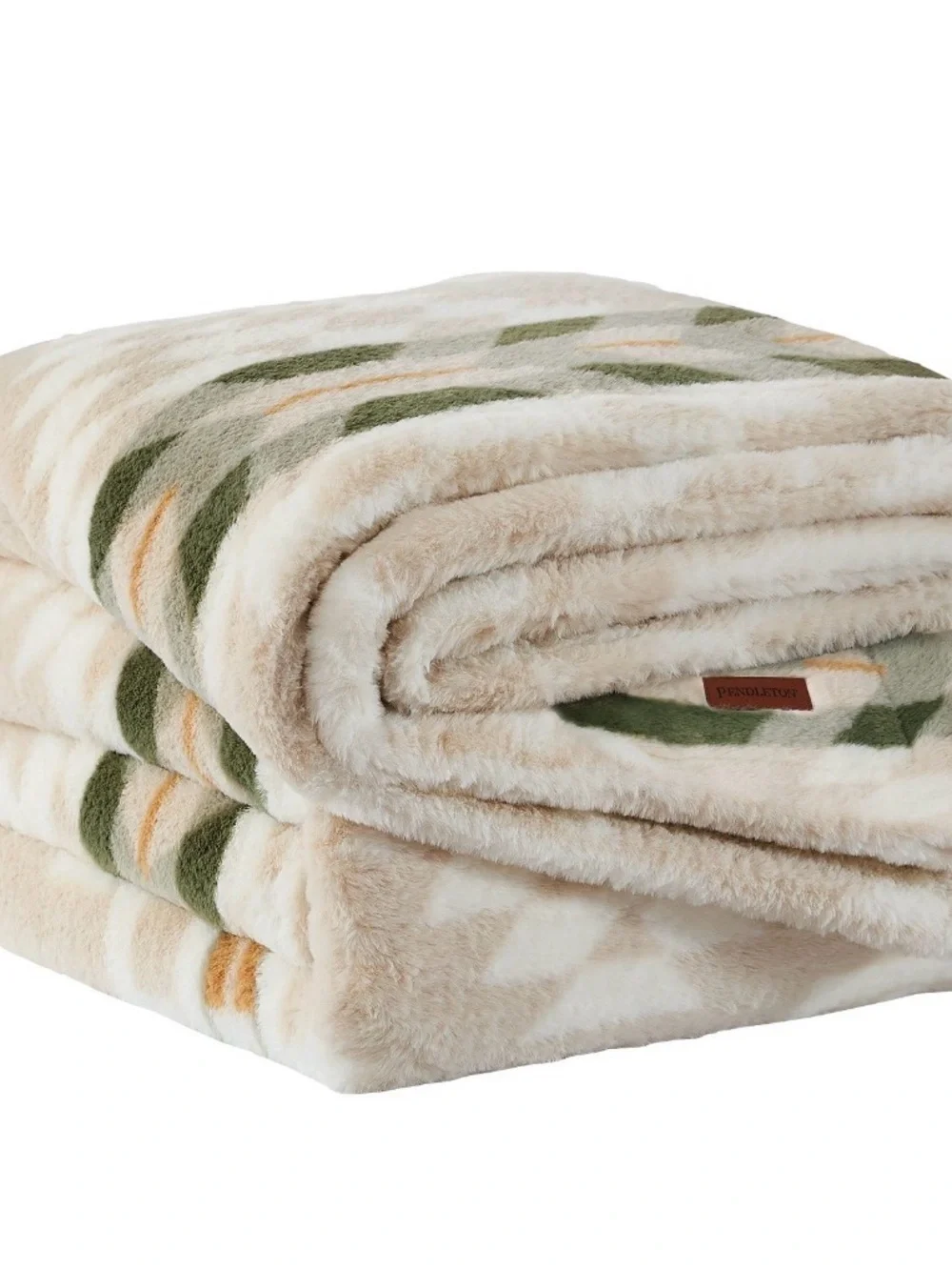 NEW Pendleton Faux Fur Soft Luxe Blanket Queen Zamia 98x92
